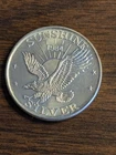 1984 1 Oz .999 RARE SILVER ROUND SUNSHINE SILVER SMI EAGLE BULLION MINT BU UNC