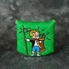 The Richest Kid Richie Inspired Center-Shaft Mallet Putter Headcover For LAB DF3