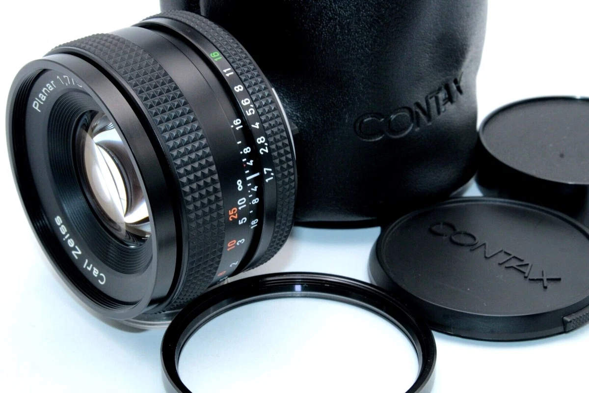 ZEISS Planar T* Camera Lenses 50mm Focal f/1.7 Maximum Aperture