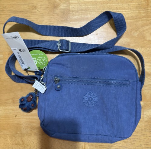 Kipling Keefe Women's Crossbody Bag, Small  (True BLUE Tonal)