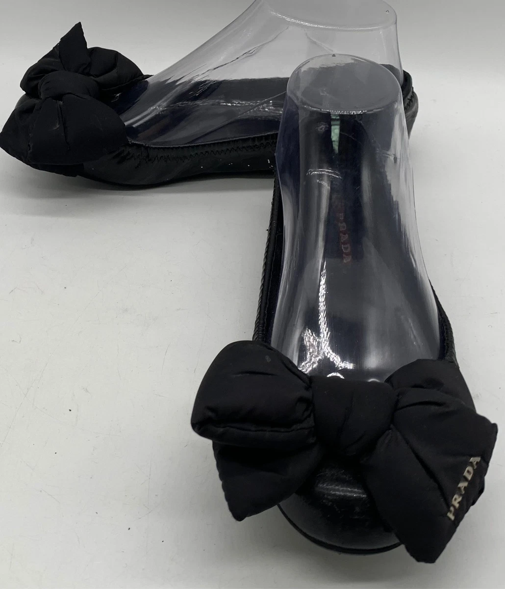 25+ PRADA Ballet Patent Leather Flats for Women for sale | Updated