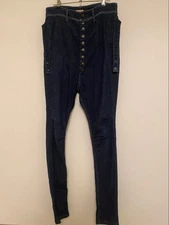 Kapital Clown Pants Sarouel Denim Skinny Slim Fit