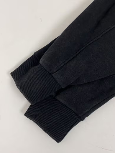 STONE ISLAND/Pullover Hoodie/L/Cotton/Black/Solid thumbnail 5