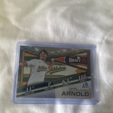 2025 Topps Bowman Draft Jamie Arnold Athletics Draft Night BDN-9