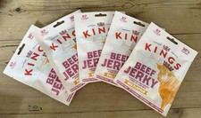 Kings Marinated Beef BBQ Flavour Jerky 25g Snack High Protein x 5
