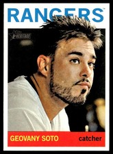 2013 Topps Heritage Geovany Soto Texas Rangers #241