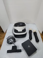 Sony PlayStation VR Virtual Reality Headset CUH-ZVR2 w/ Camera SEE DETAILS 
