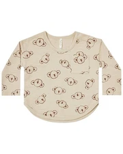 Rylee + Cru Collective T-Shirt Brown 6-7Y