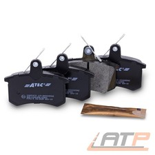 SATZ BREMSBELÄGE HINTEN FÜR AUDI COUPE 88-96 QUATTRO 80-91 V8 44 4C 88-94