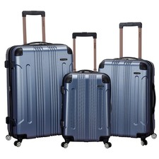 London Hardside 3 Piece Expandable Spinner Wheel Luggage Set, (20"/24"/28"), ...