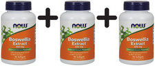 3 x NOW Foods Boswellia Extract, 500mg - 90 softgels (433,00 EUR/kg)