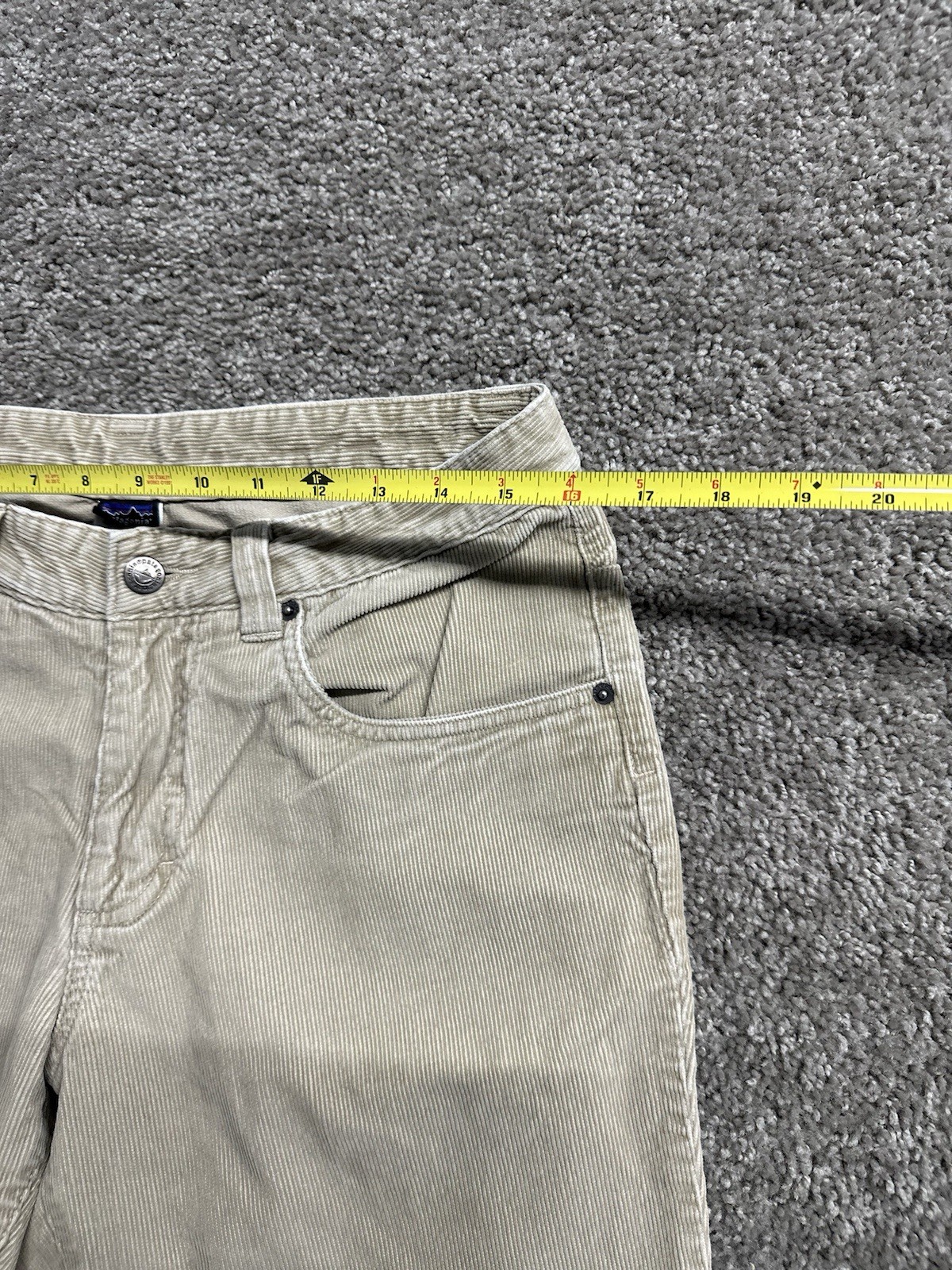 Patagonia Corduroy Pant Mens 31x31 Beige Tan Straight Leg Organic Cotton Vintage thumbnail 6
