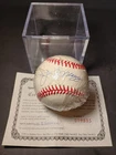 Joe DiMaggio Autographed Signed Baseball S.C.A.A. COA WB019833 NY Yankees Sealed