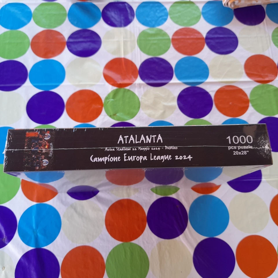 puzzle 1000 pezzi Sport Calcio Atalanta Campione Europa League 2024 - Immagine 2 di 3
