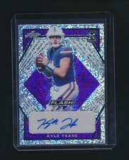 KYLE TRASK 2021 LEAF FLASH PURPLE RC AUTO PARALLEL 26/50 #BA-KT1