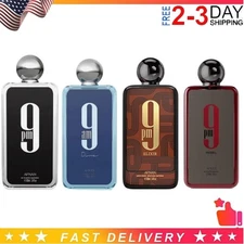 Afnan 9 PM Elixir Unisex Extrait de Parfum 3.4 Fl. Oz Free Shipping