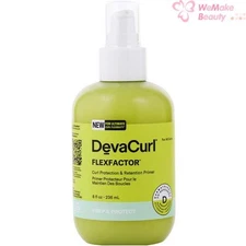 DevaCurl Flexfactor Curl Protection and Retention Primer 8oz / 236ml New
