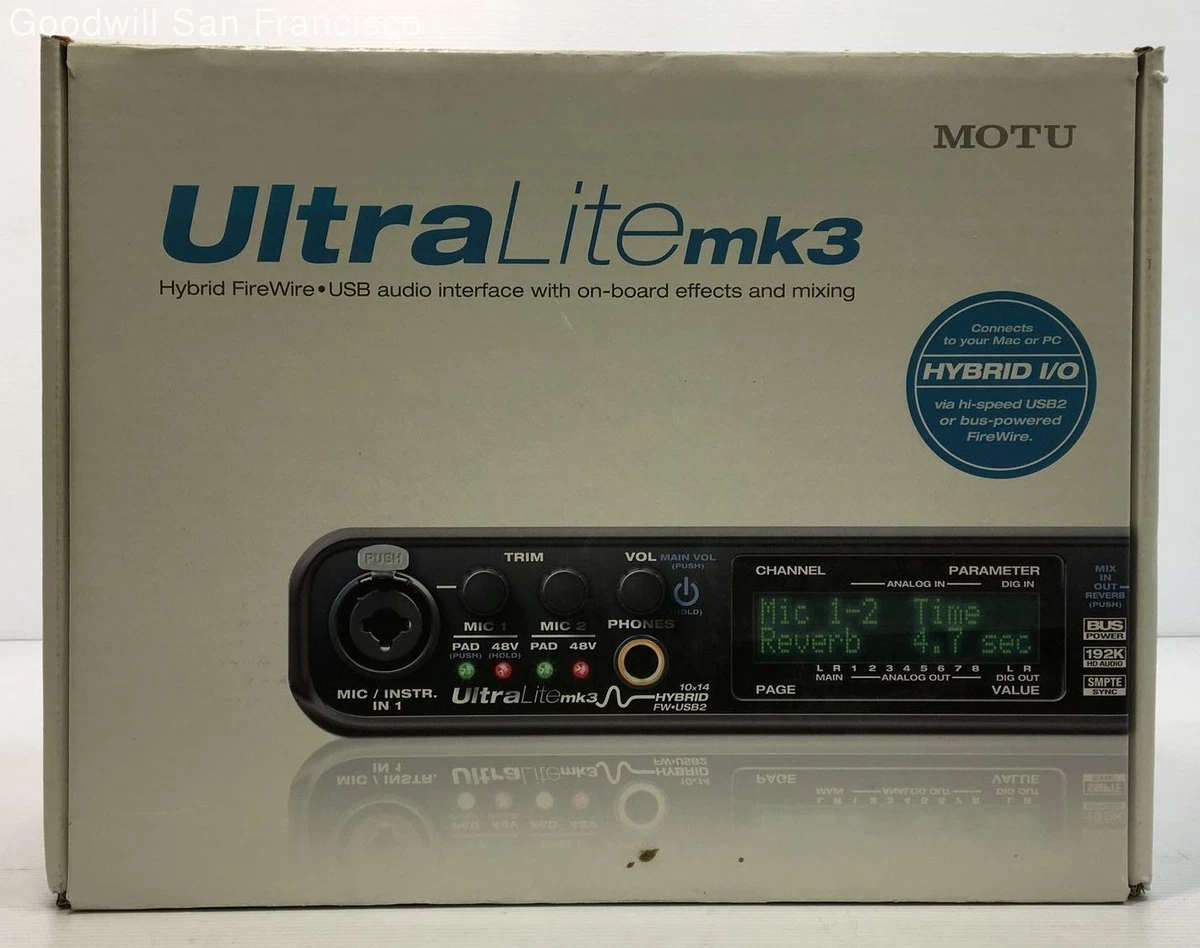 Motu Ultralite MK3 Audio/MIDI Interfaces for sale | eBay
