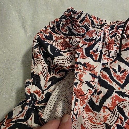 Columbia PFG Swim Trunks Hawaiian Red, White & Blue w/ Fish Sz Med 6" Inseam - Picture 11 of 15