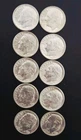 [Lot Of 10] 1955 D Roosevelt Silver Dime  90% Silver 10c