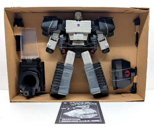 Transformers G.I. Joe Hiss Megatron Tank Crossover/Mashup - No Baroness Figure