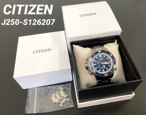 Reloj Citizen Promaster Aqualand Diver Eco Drive J250 S126207 Azul - Imagen 14 de 14
