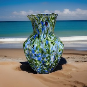 Blue Fenton Vase | eBay