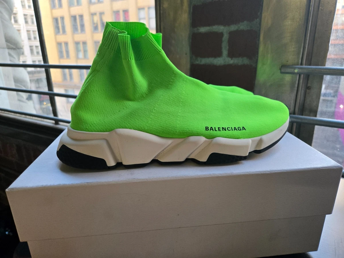 Balenciaga Speed Trainer Neon Fluo for sale | eBay