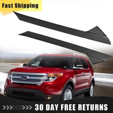 For 2011-2019 Ford Explorer Windshield Outer Pillar Molding Trim Left Right Side