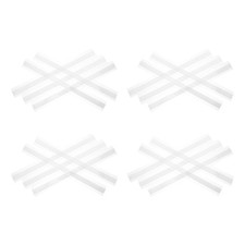 20 PCS Price Tag Card Slot Clear Plastic Sticky Holders Label Shelf