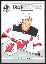 9325H 2022-23 SP Authentic #TL-19 Jack Hughes True Leaders