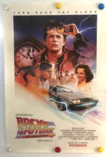 Back To The Future - Original Movie Poster 27x40 2025 40th Anniversary Mint