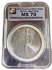 2010 $1 American Silver Eagle NGC MS70