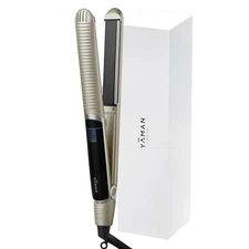 YA-MAN Hair Straightener Smooth Iron Photo Ion Plus Overseas Compatible YJHB6N