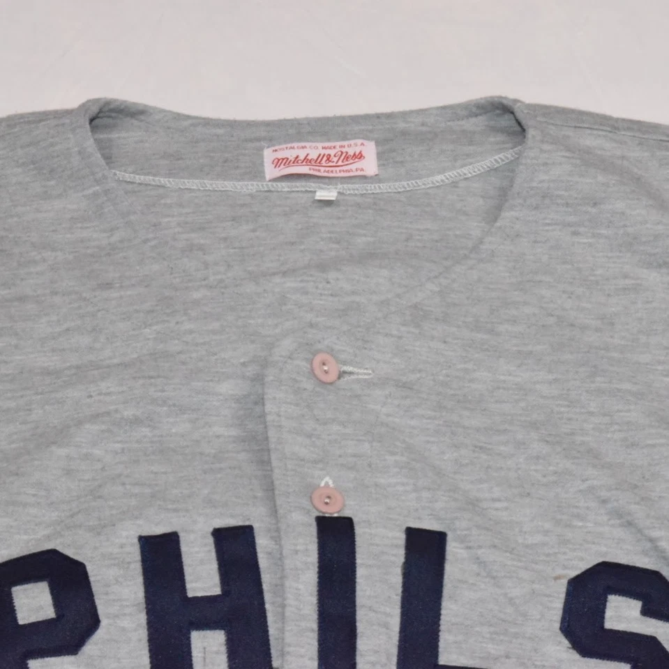 Authentic Vintage CHUCK KLEIN 1942 PHILADELPHIA PHILLIES JERSEY Mitchell & Ness - Image 3 of 4