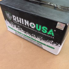 RHINO USA Ultimate Recovery Tow Strap (3" x 30') + Shackle Hitch Receiver Combo