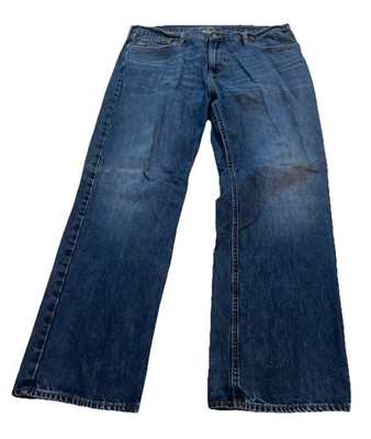 Old Navy Jeans Men s 40x32 Blue Denim Cotton Straight Stretch Medium Wash