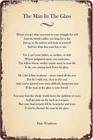 Vintage Metal Signs - The Man in The Glass Poem Tin Sign Poster Wall Art Decor P