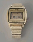 Vintage Seiko Quartz A914-5010 Digital Alarm Chronograph Men's Watch New Battery