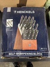 ZWILLING J.A. HENCKELS Statement 20-Piece Knife Block Set Brand New Damaged Box