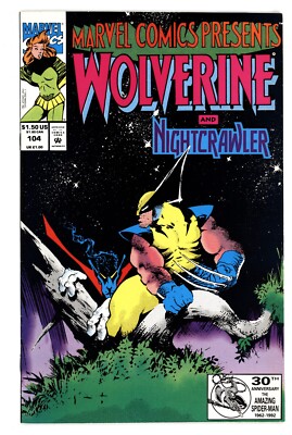 Marvel Comics Presents #104 VFNM 9.0 1992 Sam Kieth Cover