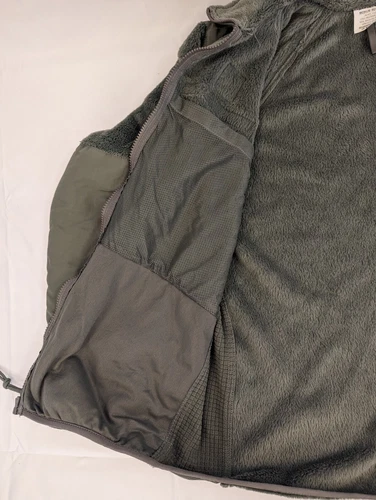 US Military Gen III Polartec 100 Cold Weather Fleece Jacket Green GC image 5