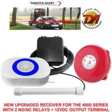 DAKOTA ALERT DCPA-4K PLUS/DCPA-4000 PLUS PROBE ALERT DRIVEWAY ALARM RELAYS+BELL