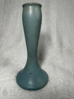 Vintage 1940s Roseville 79-7 Florane II Bud Vase Scrumptious Aqua Blue Turquoise