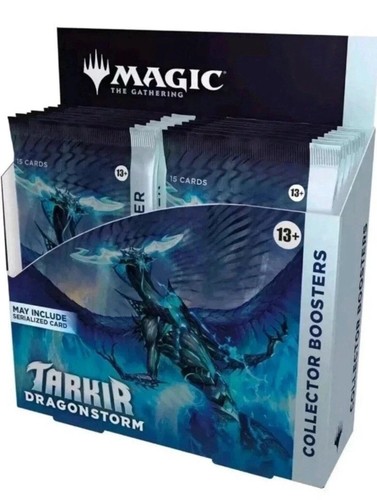Magic the Gathering Tarkir: Dragonstorm - Collector Booster Box English EDH QTY2
