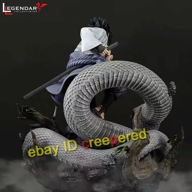 Estátua Sasuke Uchiha Second Live Naruto Rongzon Figure - Laventy