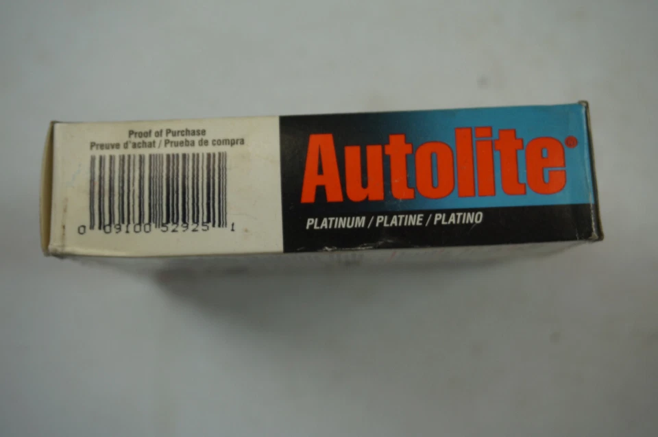 Bujía Auto Lite Platinum AP5243 Paquete de 4 NOS Foto 2 de 4