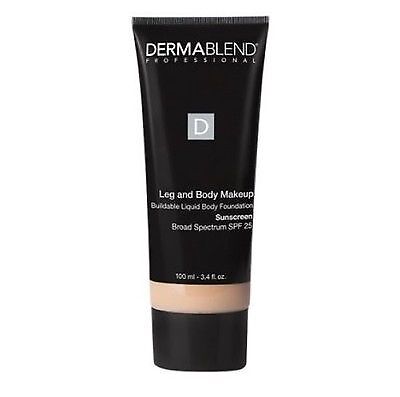 Dermablend Leg and Body Makeup Body Foundation SPF 25 - Light Sand 25W - 3.4 oz