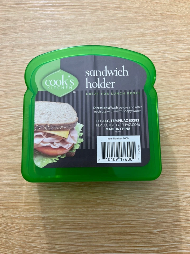 Cook’s Kitchen Sandwich Holder Lunch Packer Lot Of Three  - Image 4 of 4