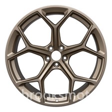 22" NEW STYLE NEODYNIUM GOLD FORGED WHEELS RIM FITS AUDI RS6 C8 22X10.5 SET OF 4